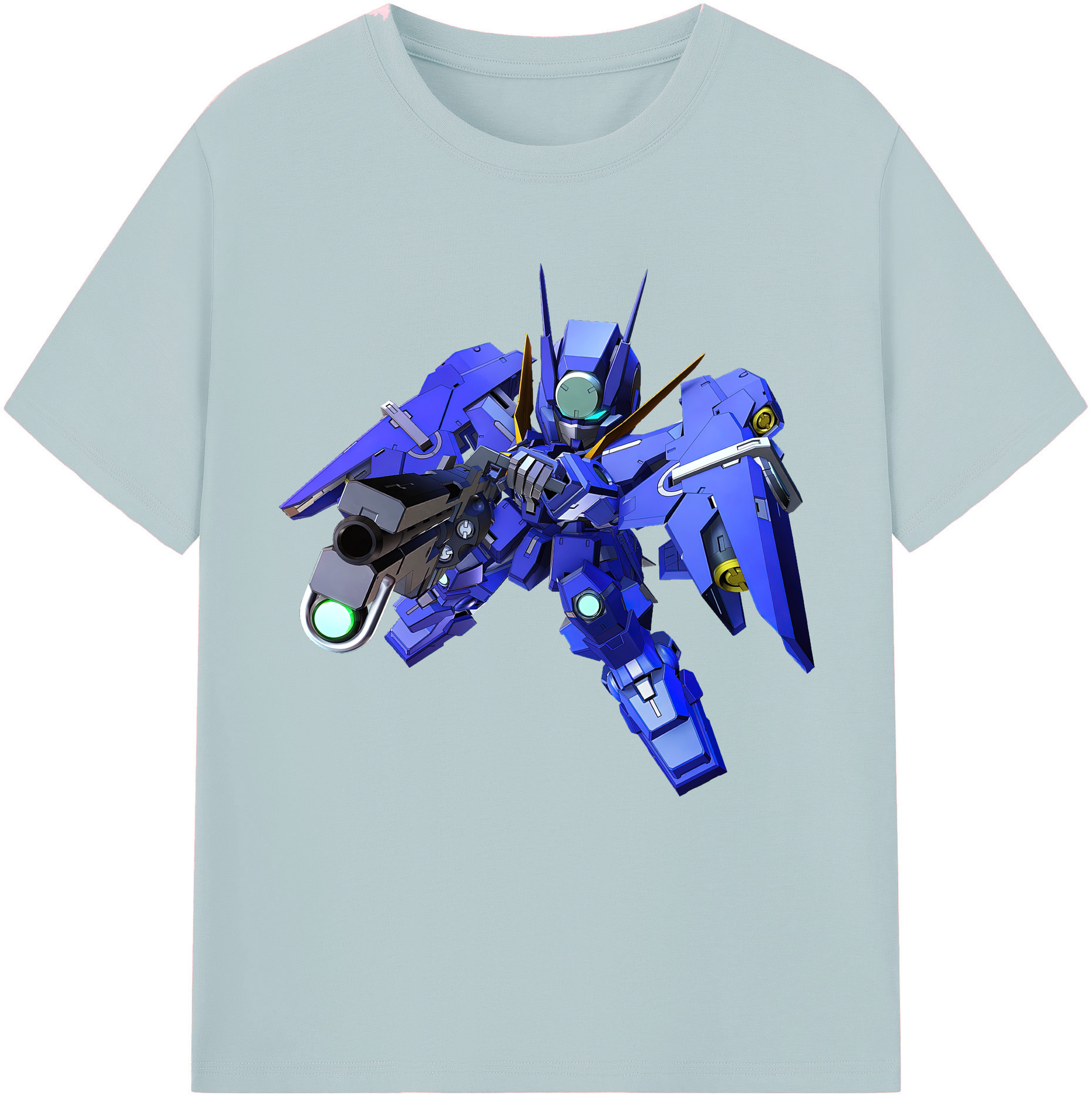 （画像用） 機動戦士ガンダム Mobile Suit Gundam 綿100％半袖Tシャツ（フロントプリント）